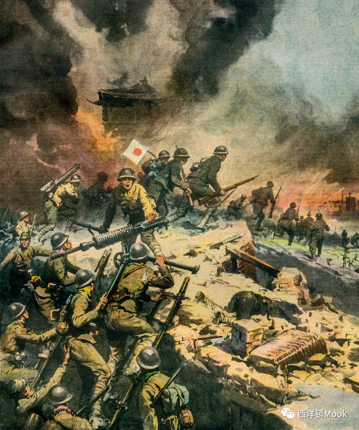 意大利彩色画报记录的抗日战争