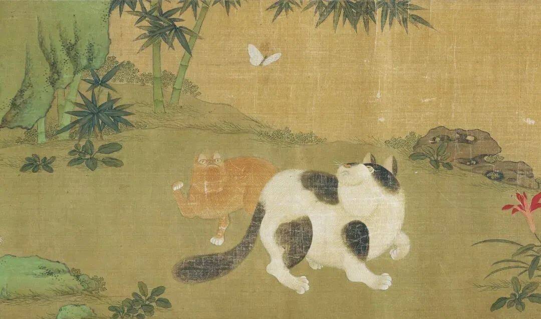 古画里的猫千姿百态