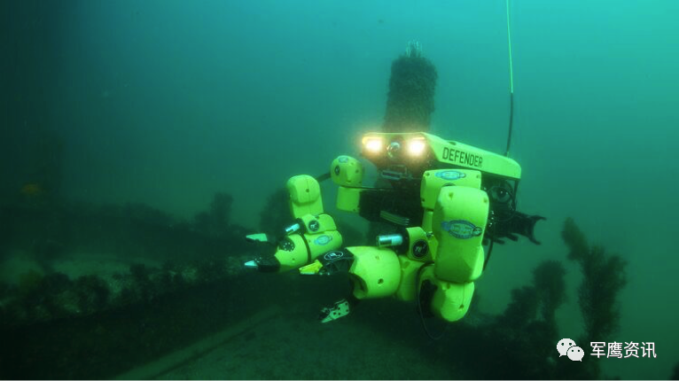 美将研制水下排雷机器人系统可在300米深水域执行排雷任务