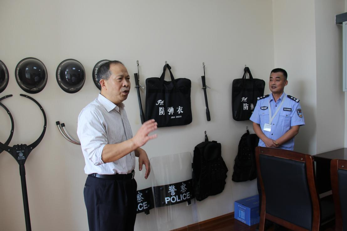 陕西省检察院到未央区检察院调研司法警察工作