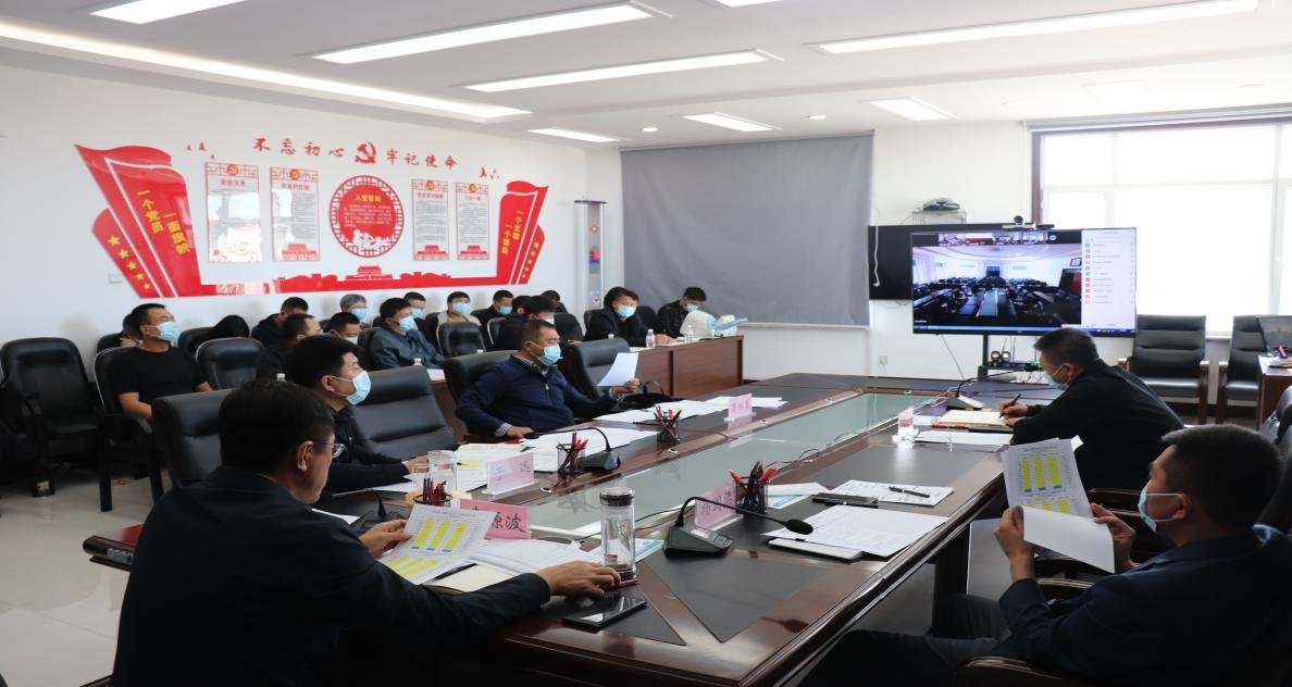 富锦市各成员单位参加疫情防控调度视频会议