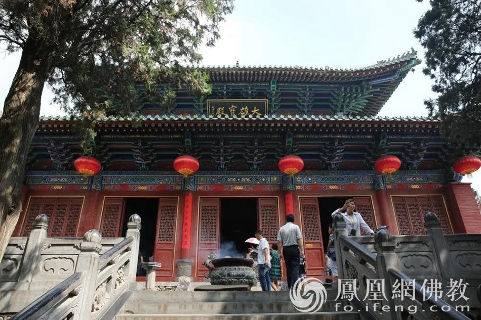 少林寺大雄宝殿(图片来源:凤凰网佛教)