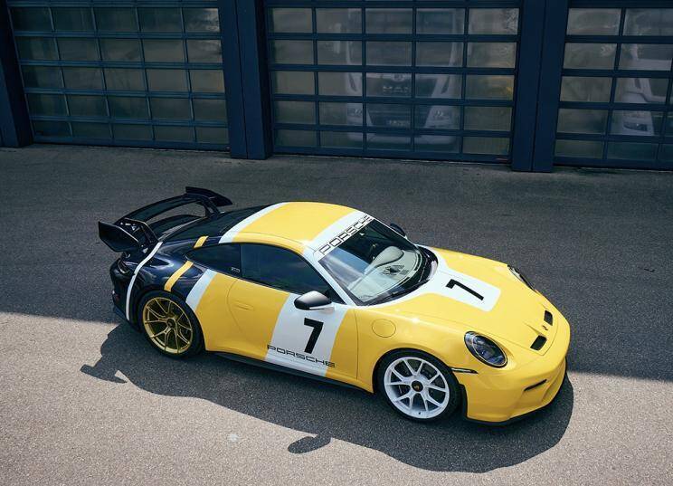 保时捷 保时捷911 2022款 gt3 1985 956 le mans livery