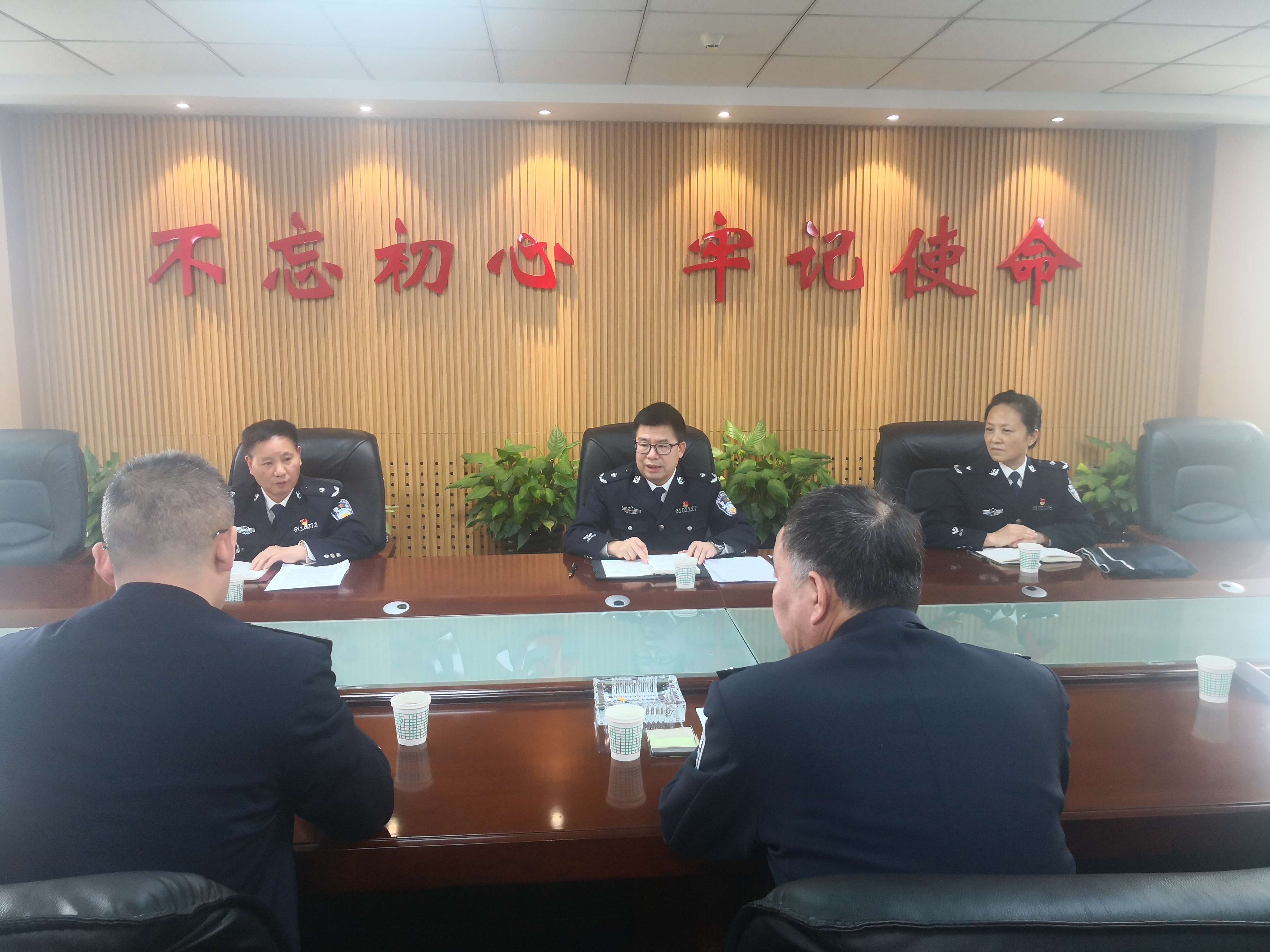 陕西省监狱管理局第六指导组在未管所督导检查工作