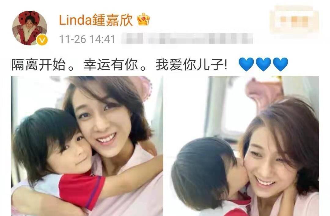 tvb钟嘉欣带儿子回香港隔离将与惠英红竞争视后
