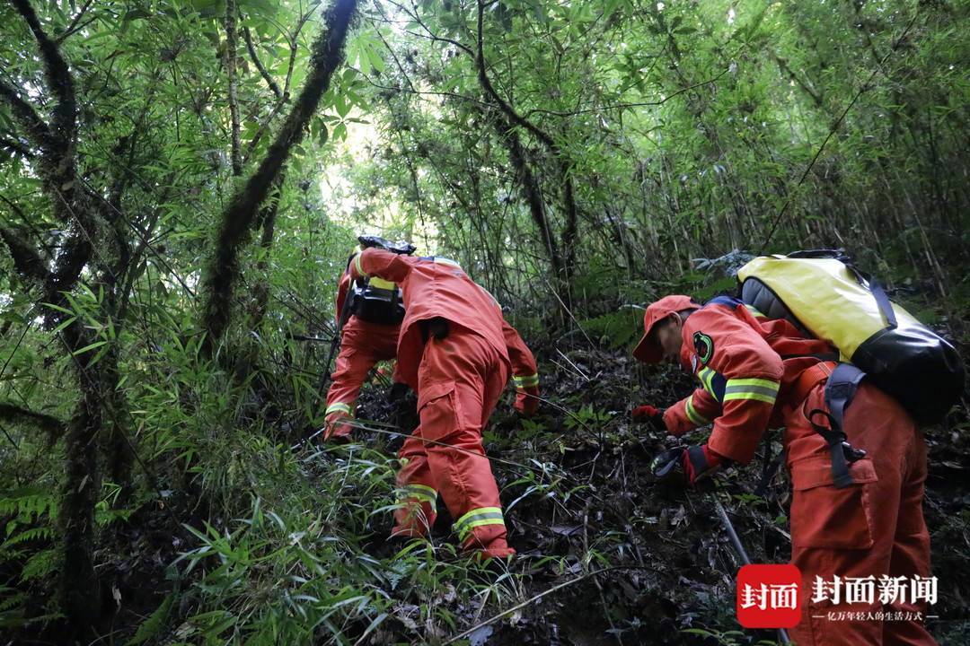 哀牢山遇难者遗体转运出山当晚下了冰雹救援队有人累倒