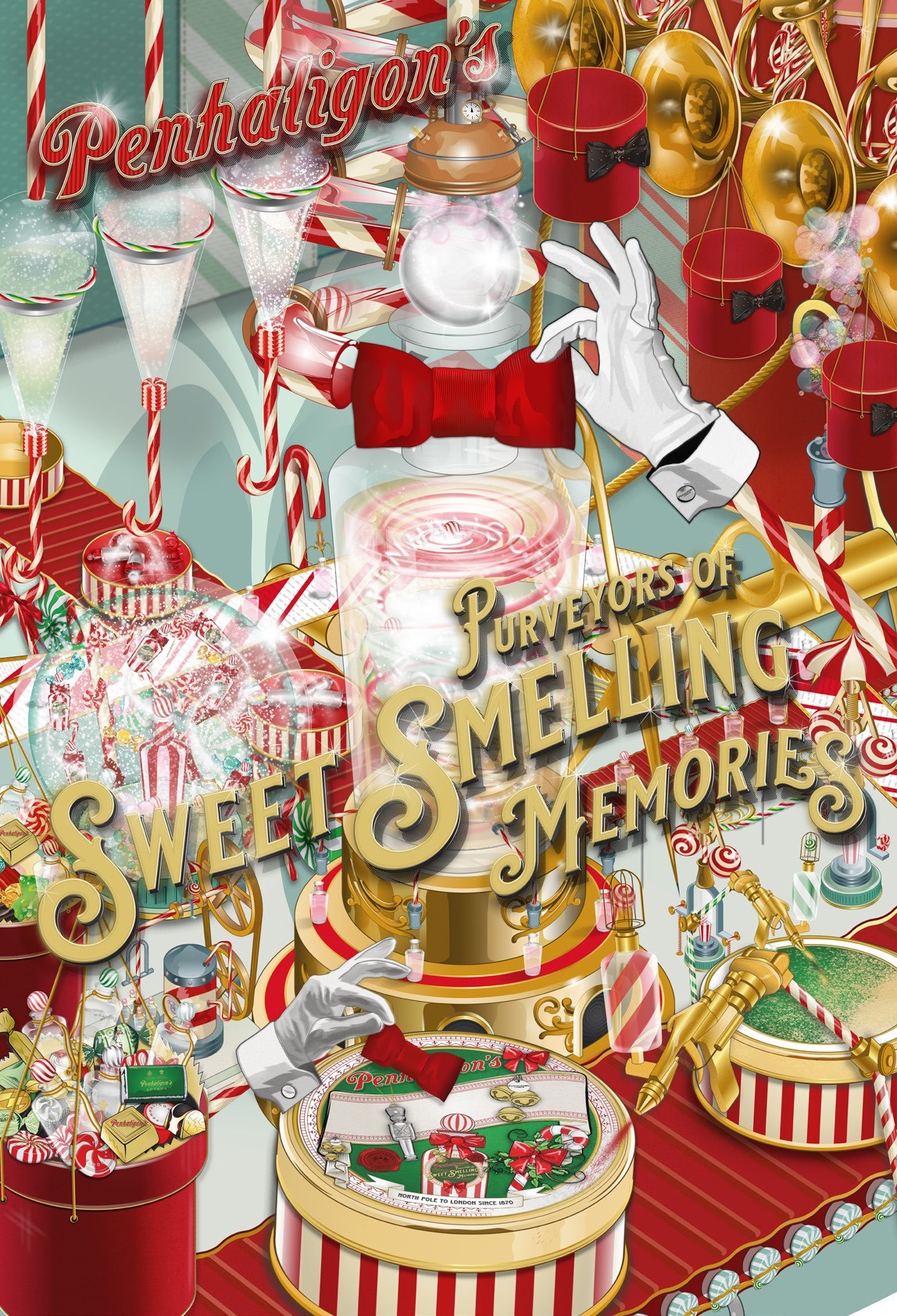 罗阿诺克常春藤香氛35g)潘海利根淑女香氛圣诞迷你瓶限定礼盒为喜爱