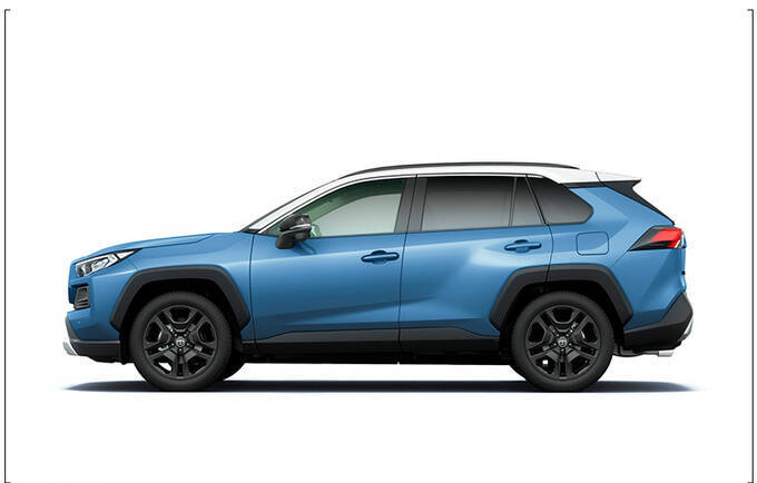 国内即将同步丰田全新rav4增加新车型前脸造型换新