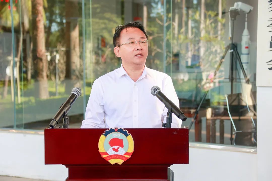 图丨区委书记,区政府区长顾浩致辞.