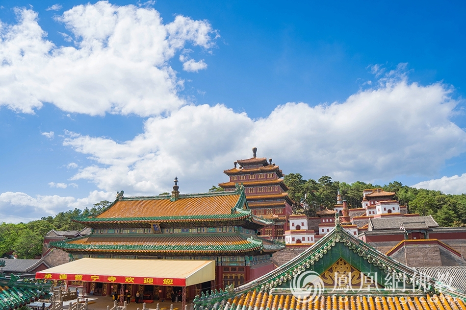 图片大赏清王朝建造的第一座皇家寺院承德普宁寺