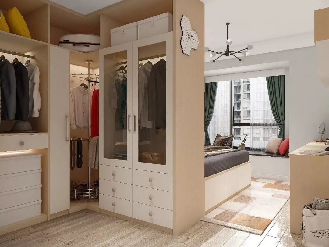 小卧室也能拥有衣帽间这里有5种设计可参考