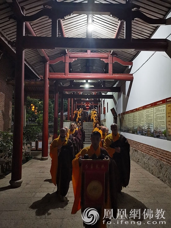 莆田广化寺依传统举行腊尽辞年与大祈祷仪式