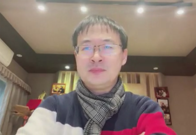 栾凯接受新华网线上采访