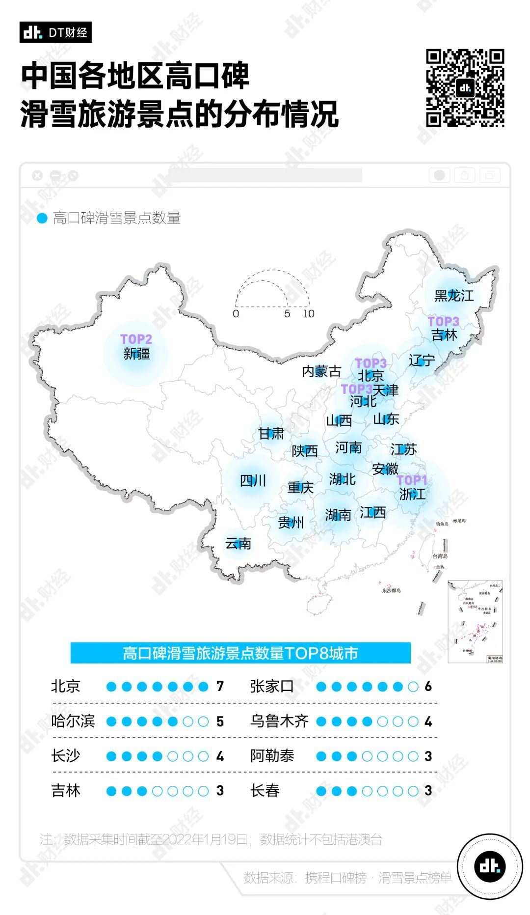 中国滑雪地图:好评雪场最多的省份,不在北方_凤凰网