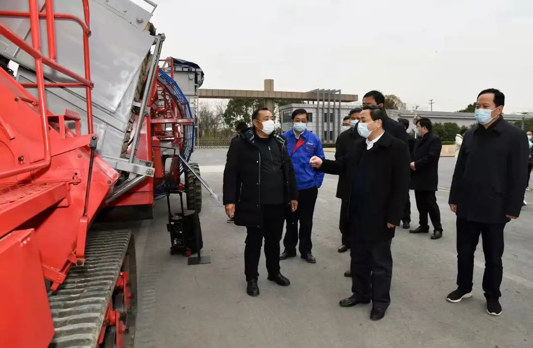 镇江市委书记马明龙赴丹阳调研走访企业倾听企业心声