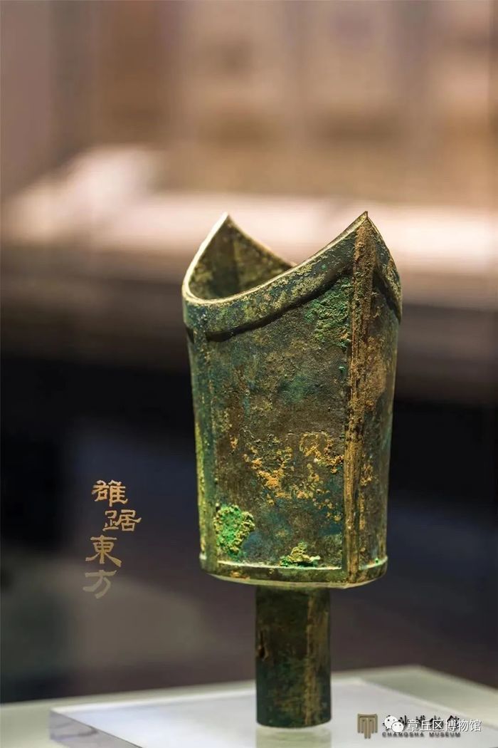 青铜钲在长沙博物馆展出