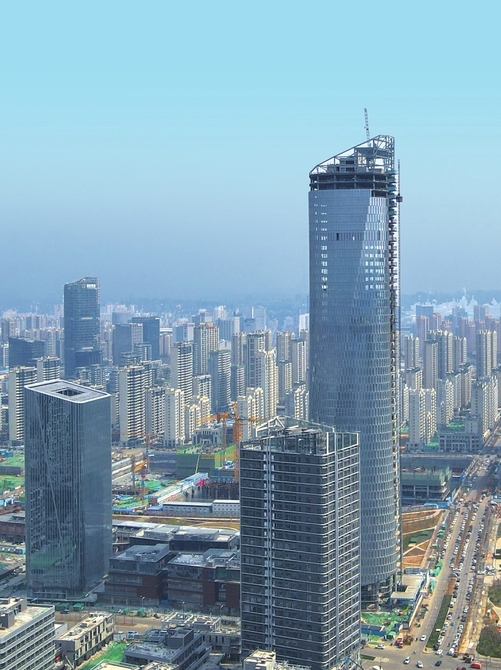 济南中央商务区将迎来涌泉外观超高层建筑