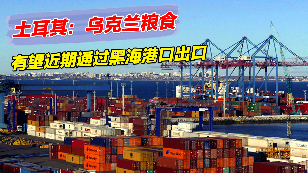 土耳其乌克兰粮食有望近期通过黑海港口出口
