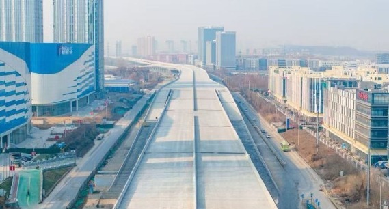 济南工业北路快速路东延工程取得阶段性突破