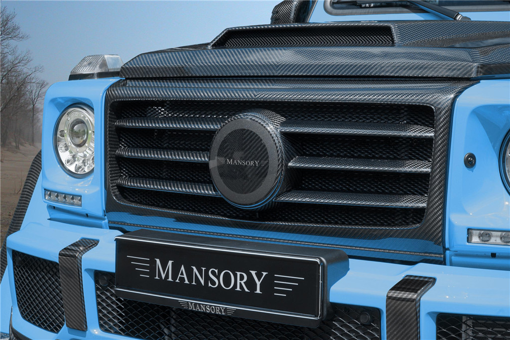 mansory迈莎锐展示奔驰g500 4x4定制