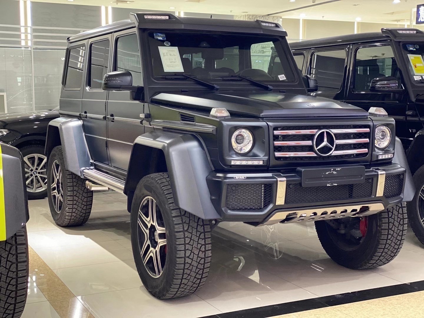 绝版车型g500 4x4 黑黑 天津现车优惠