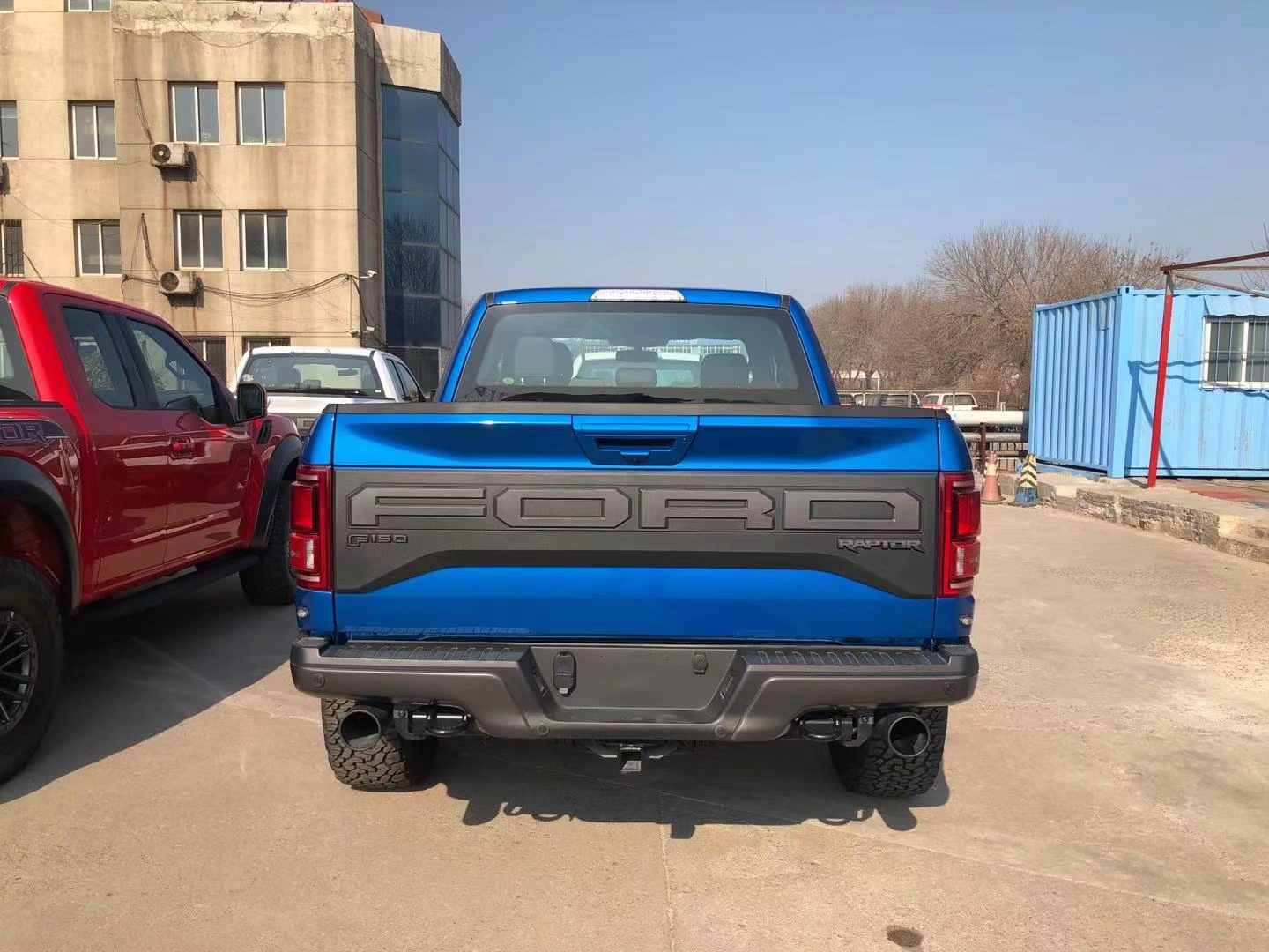 21款国六福特f150一门半皮卡实车图片