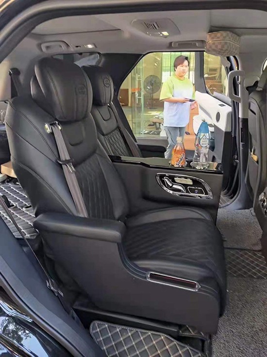 路虎发现5改装豪华六座可躺下航空座椅