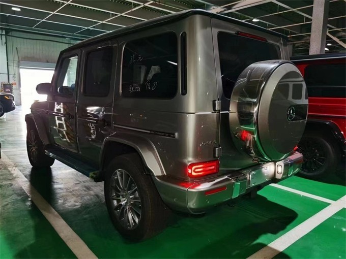 21款奔驰g500稀缺颜色港口仅此一台
