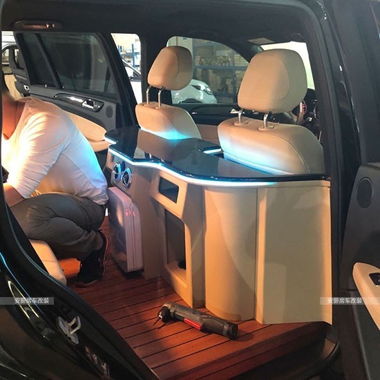 奔驰gls450改装航空座椅升级内饰个例