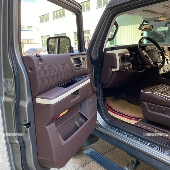 悍马h2改装航空座椅 升级内饰个例