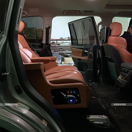 雷克萨斯lx570改装航空座椅升级内饰