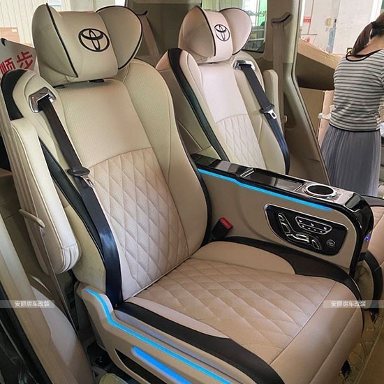 丰田汉兰达改装航空座椅,升级内饰范例