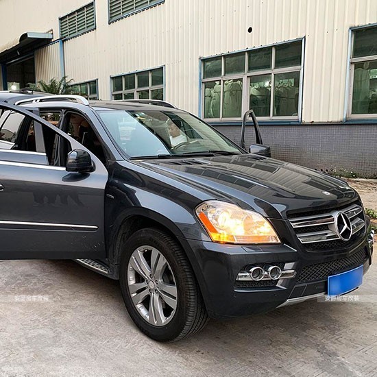 奔驰gl350改装航空座椅升级内饰实例