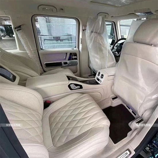 奔驰大g改装航空座椅升级内饰个例