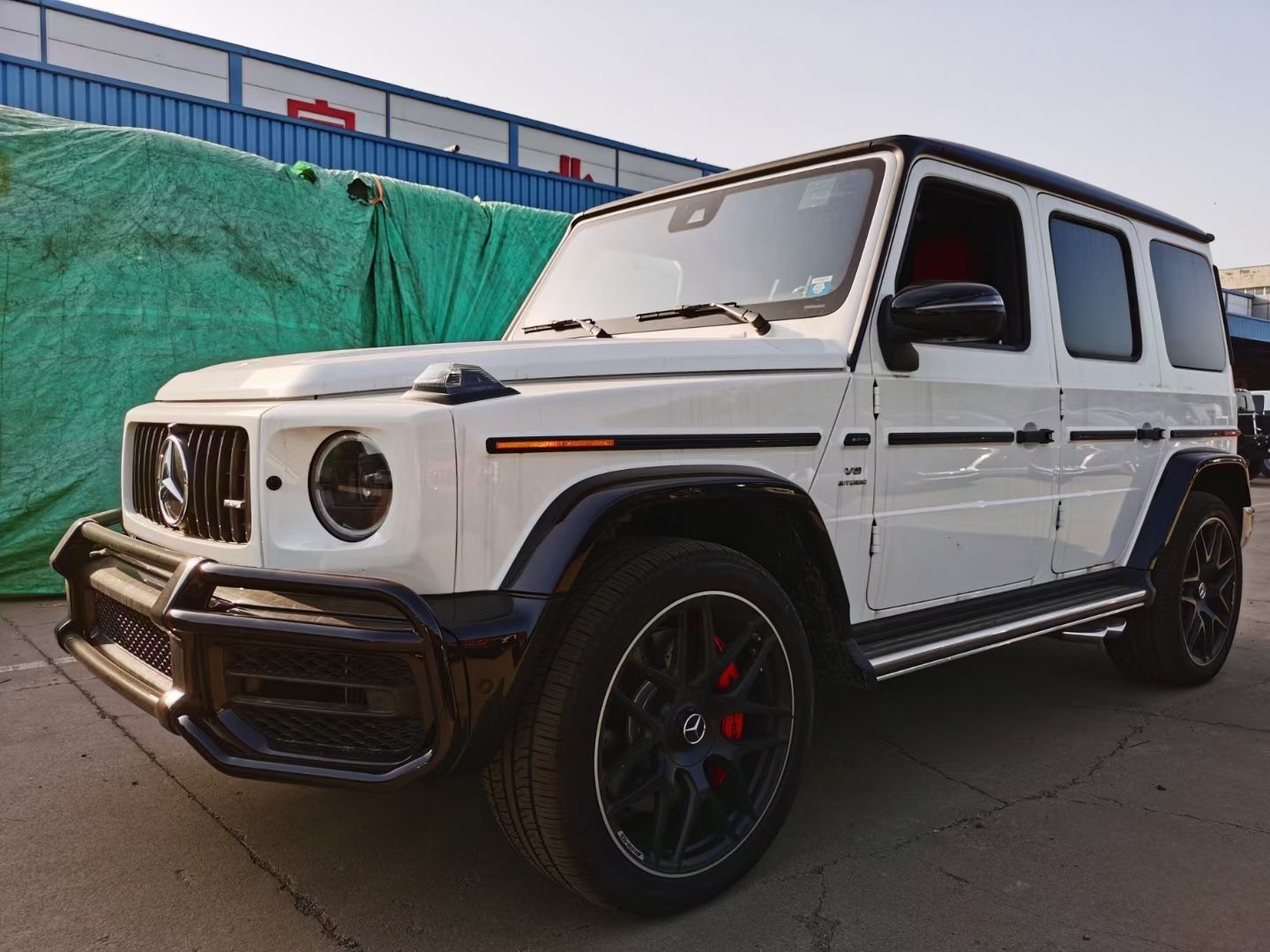 2021款奔驰g63amg熊猫版现车港口热销