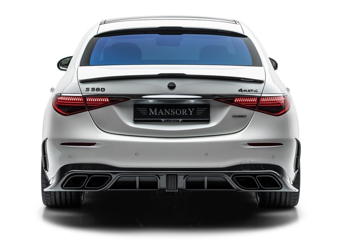 奔驰s580mansory钻石白高级定制版