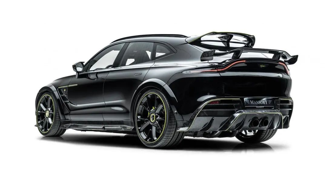 mansory迈莎锐为dbx配备的全新锻造轮毂型号为 "dx.