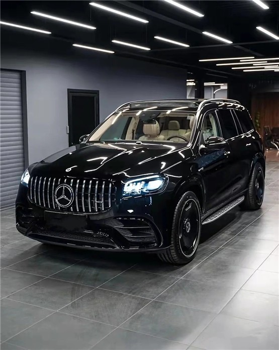 21款奔驰gls63低调又奢华v8发动机