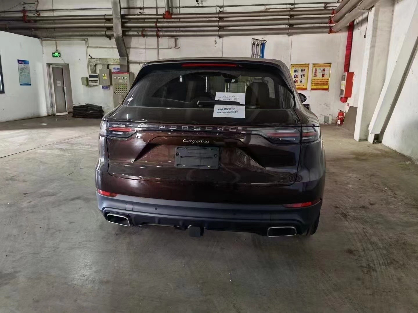 21款保时捷卡宴桃红木颜色全配置齐价低