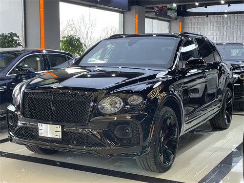 21款美规宾利添越v8黑武士现车330万