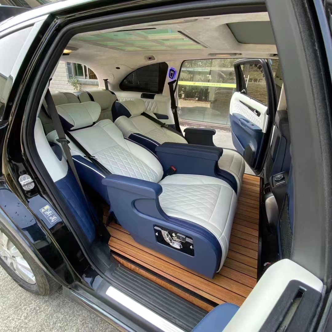 奔驰r级改装航空座椅案例图