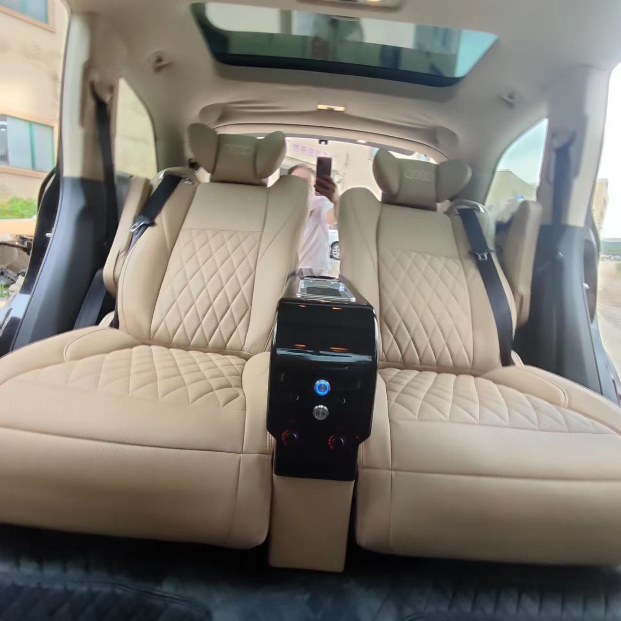 奥迪q7改装航空座椅案例