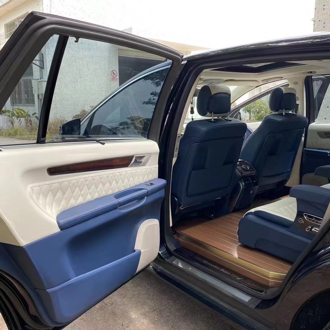 奔驰r350改装航空座椅案例图