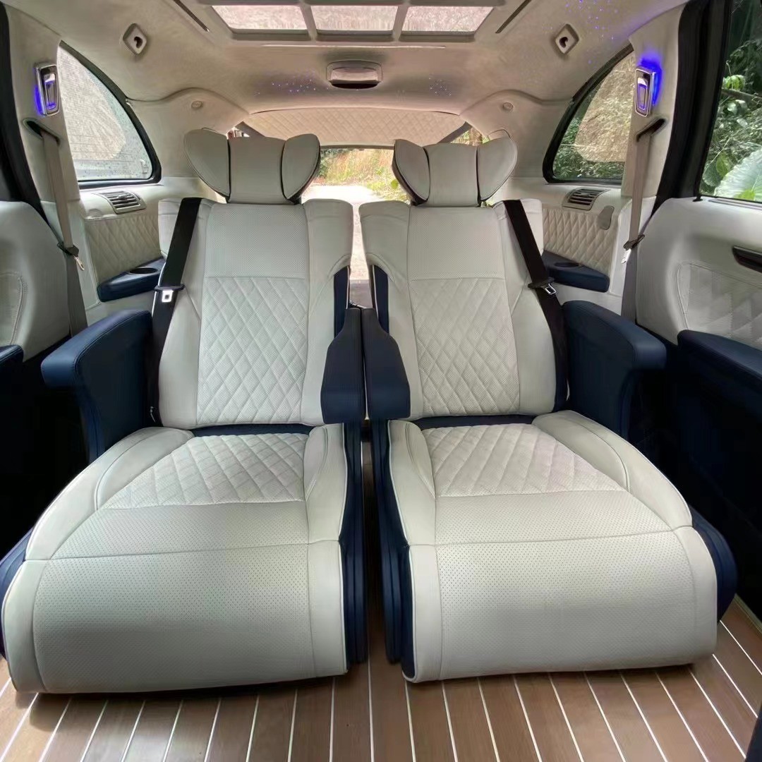 奔驰r350改装航空座椅案例图_凤凰网汽车_凤凰网