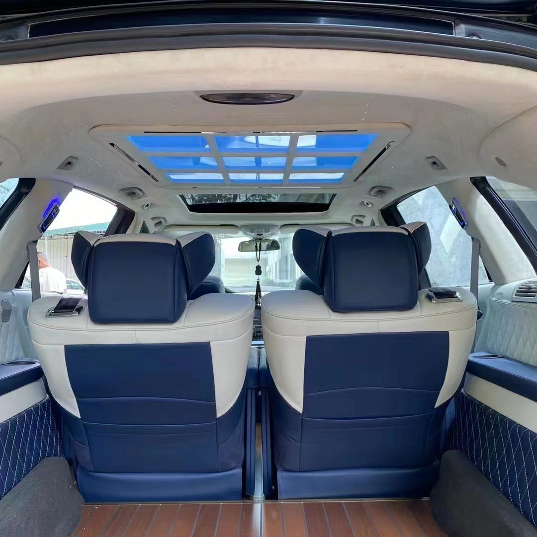 奔驰r350改装航空座椅案例图