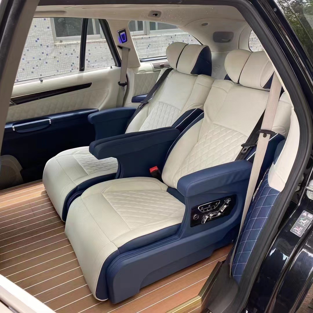 奔驰r350改装航空座椅案例图