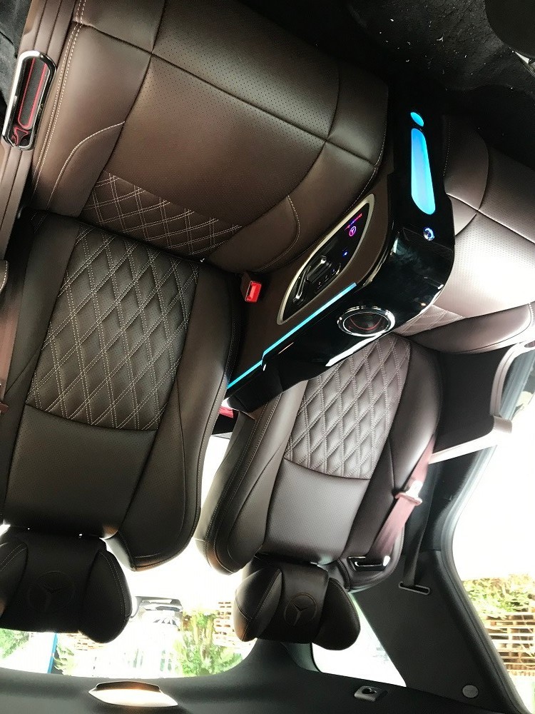 奔驰ml350改装升级航空座椅案例