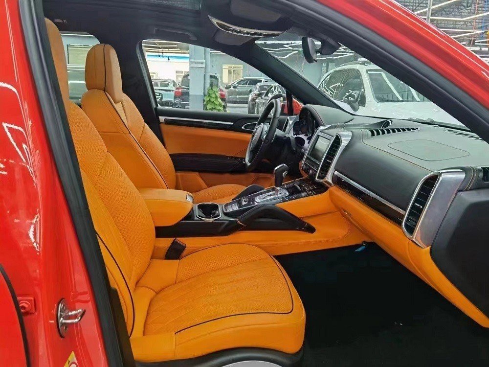 保时捷卡宴改装升级航空座椅案例