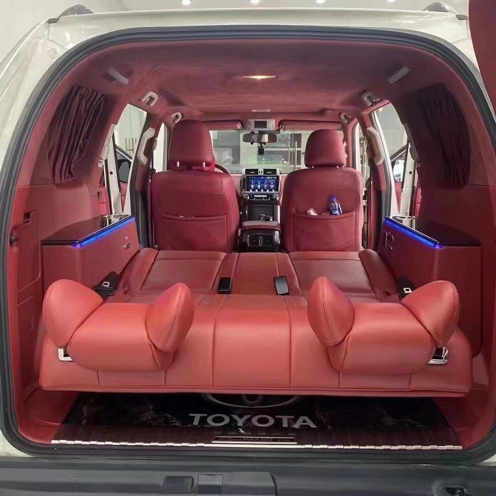 丰田霸道中排航员改装航空座椅_凤凰网汽车_凤凰网