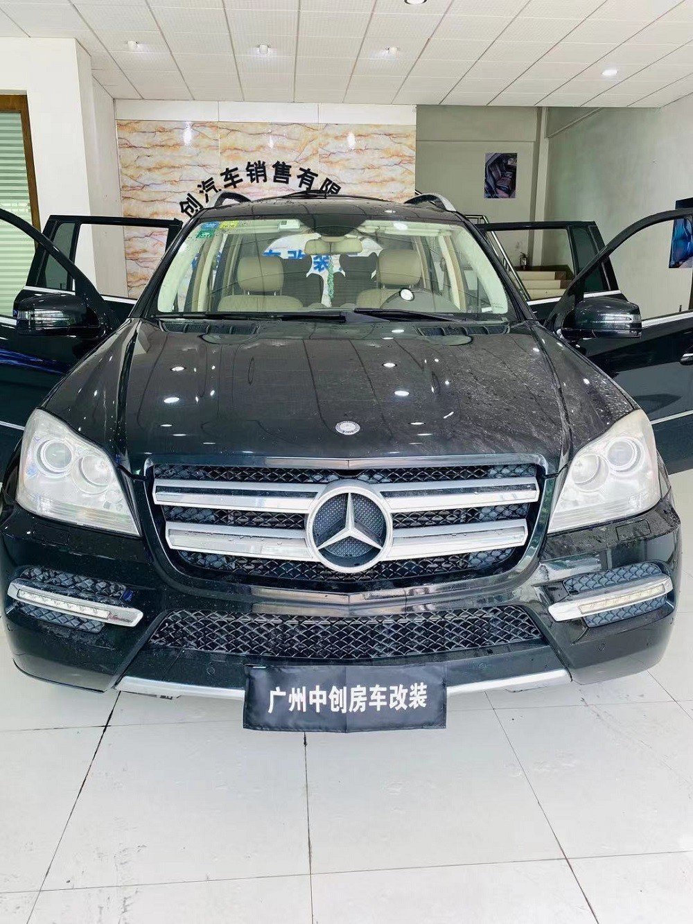 奔驰gl350改装航空座椅案例图